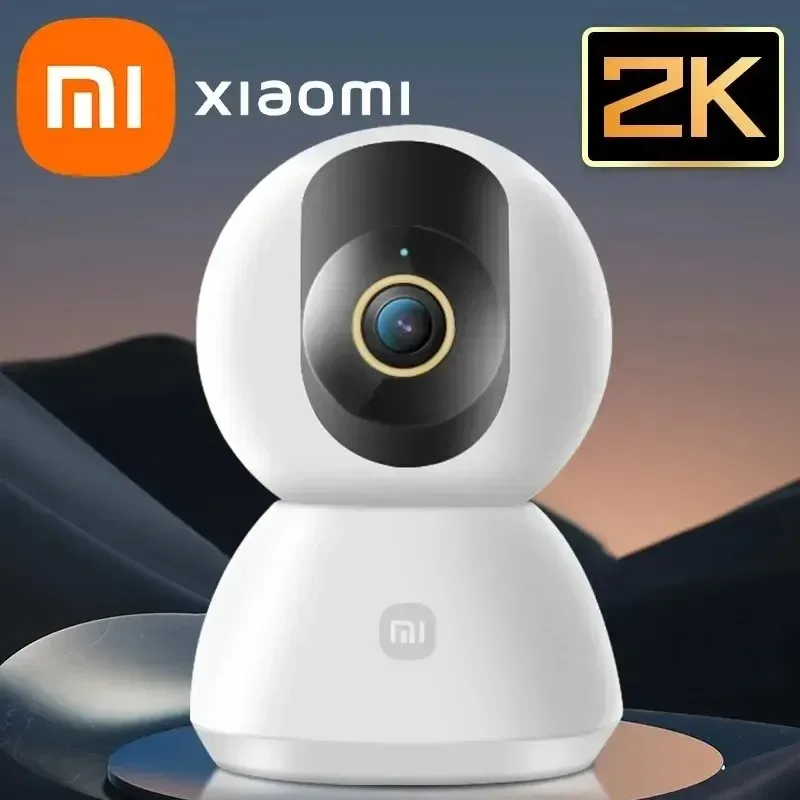 ξAO 360° ° Smart Home Sicherheitskamera Mi PTZ 2K Webcam 1296P 3 Megapixel AI Menschliche Erkennung Nachtsicht Webcam Funktioniert mit Miji Image