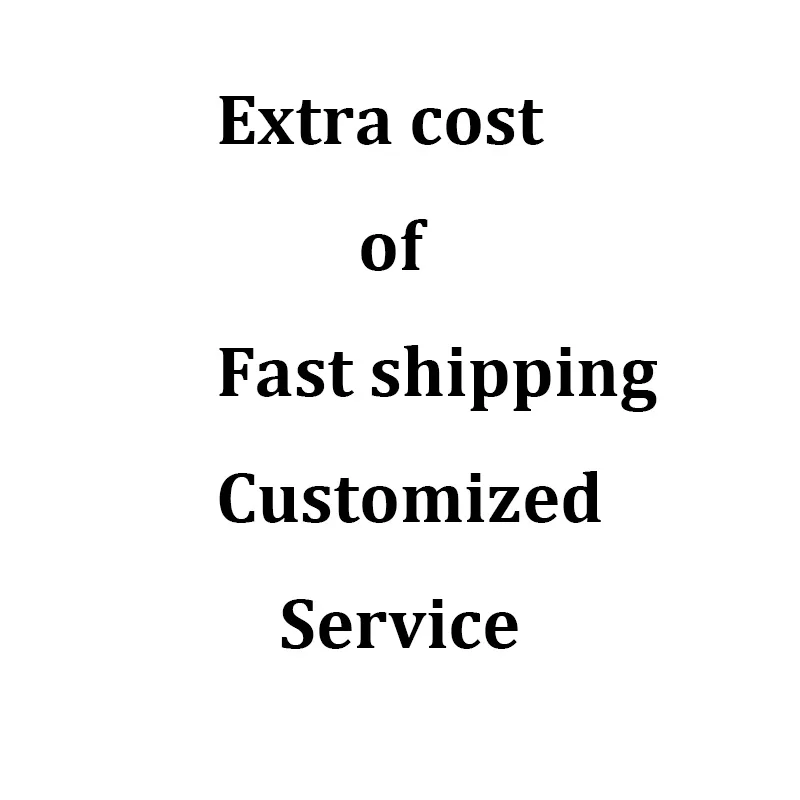 Zusätzliche Versandkosten. Maßgeschneiderter Service Image