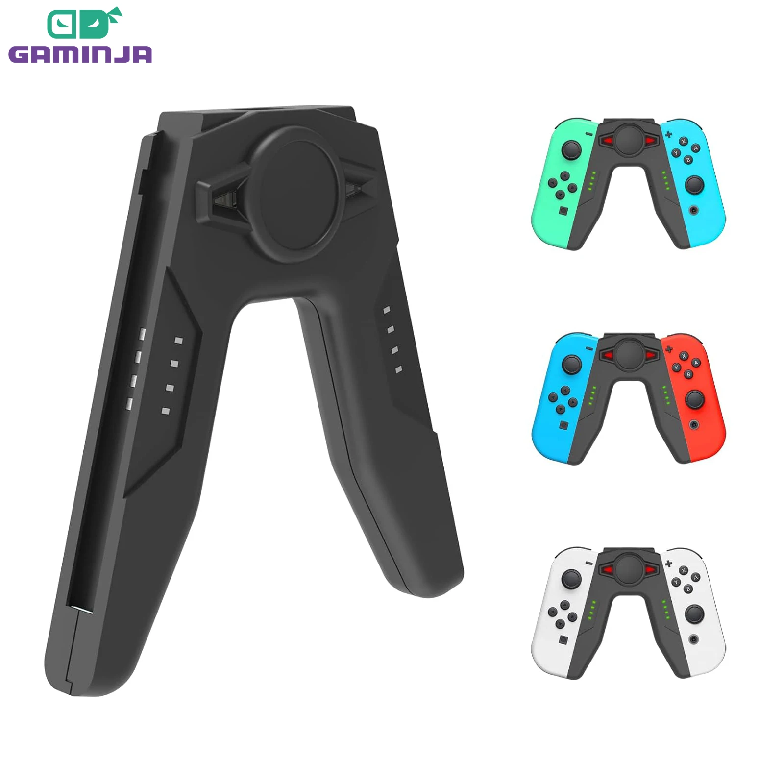 GAMINJA Für Nintendo Schalter Joy Con Controller Ladegerät Halterung Mit Schalter Anzeige Licht Für Schalter JoyCon Lade Controller Image