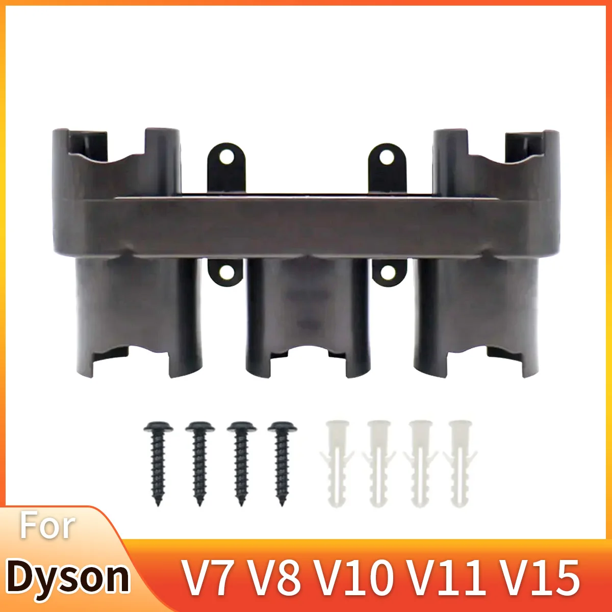 Aufbewahrungshalter kompatibel mit Dyson V10 V11 V15 V7 V8 Staubsauger Absolute Brush Tool Düsenbasishalterung Dockingstation Image