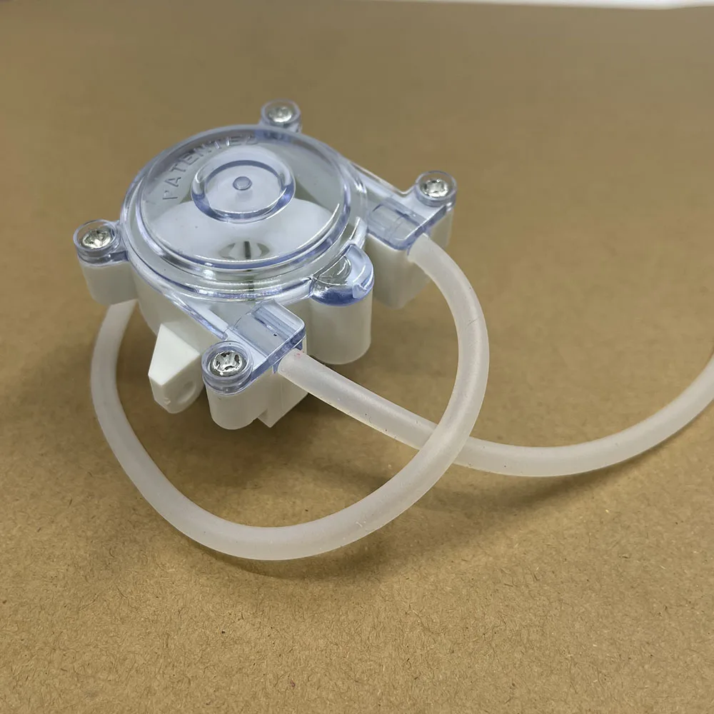 Mikro-Peristaltikpumpe, DC 6 V, 9 V, 12 V, kleiner Mini-500-Getriebemotor, Dosierflüssigkeit, Wasserpresse, umkehrbar, für Labor-Tintenprobenpumpe Image
