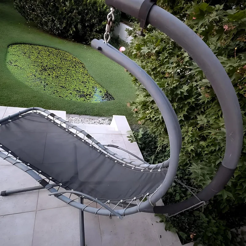 Schaukelstuhl Ersatztuch Khaki Hängematte Schaukelstuhl Zubehör Garten Hängematte Stoff Blau Liegestuhl Stoff für Balkon Image