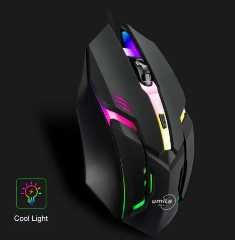 2025 Neueste hochwertige Gaming-Maus mit ergonomischem Design, Desktop-Computer, Laptop, USB-Hintergrundbeleuchtung, Hersteller, heißer Verkauf Image