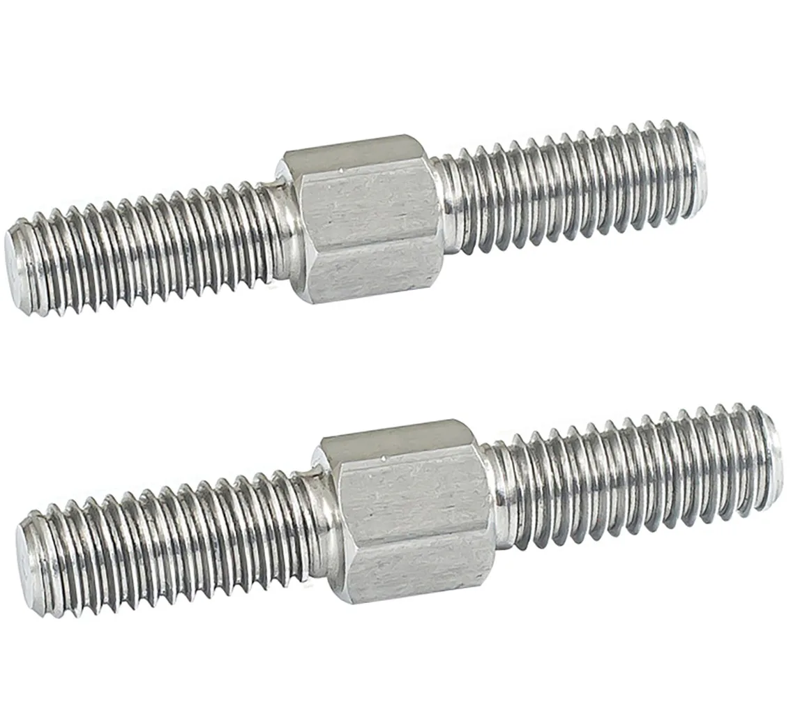 M4-M16 Links- und Rechtsgewinde, Doppelend-Gewindestange, Edelstahl 304, positiver und negativer Gewindestange, Bolzen, Schraube Image