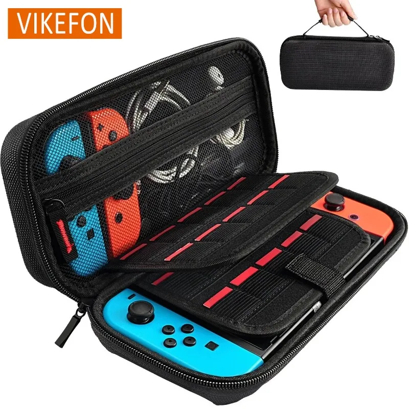 Neue Lagerung Tasche Für Nintendo Schalter Nintendo Konsole Handheld Tragetasche Tasche Für Nintendo Schalter Oled Lite Spiel Zubehör Image