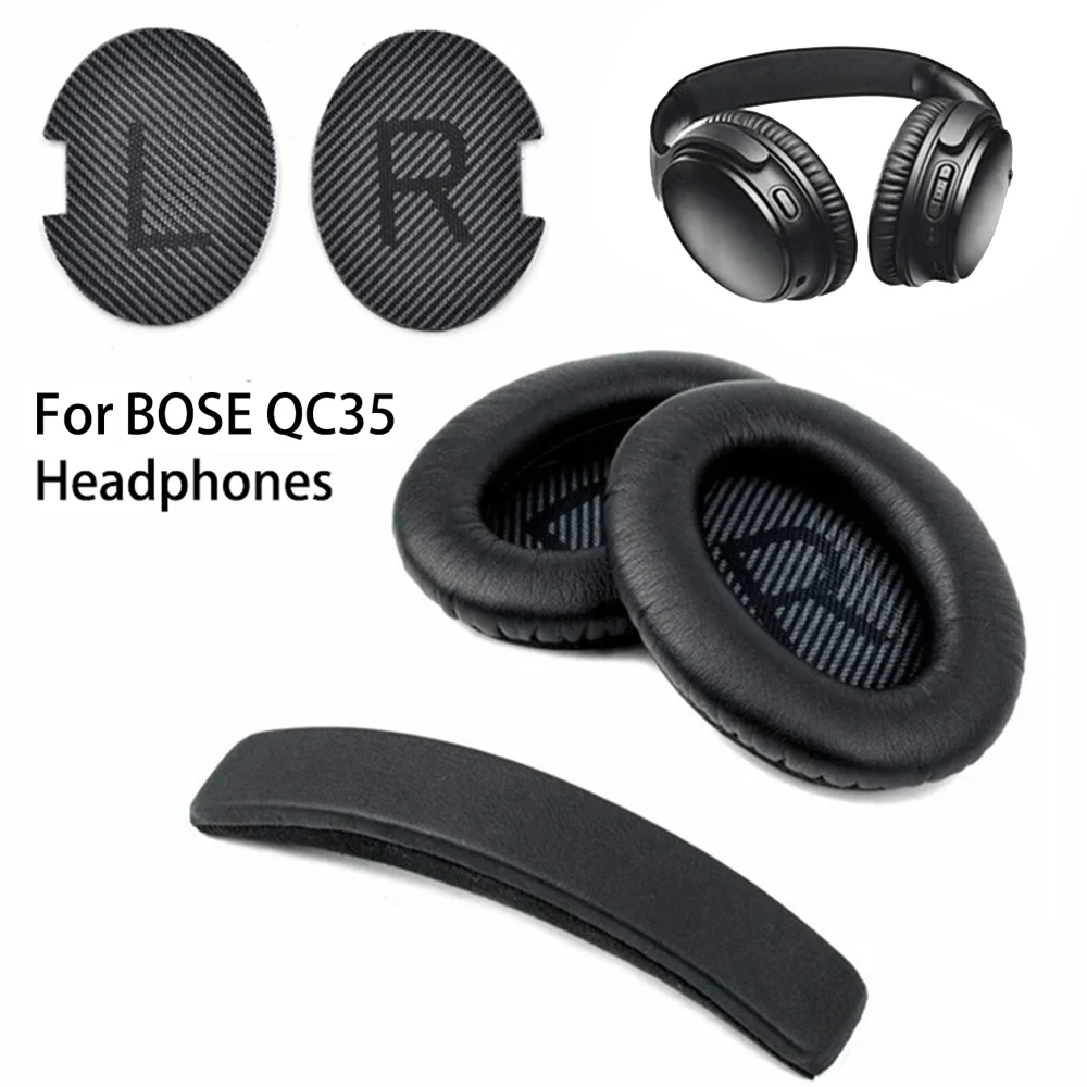 Ohrpolster Ea Kissen Kopfband Ersatz für Bose QuietComfort QC2 15 25 35 Kopfhörer Ohrpolster QC35 QC2 QC15 QC25 AE2 AE2i AE2w Image