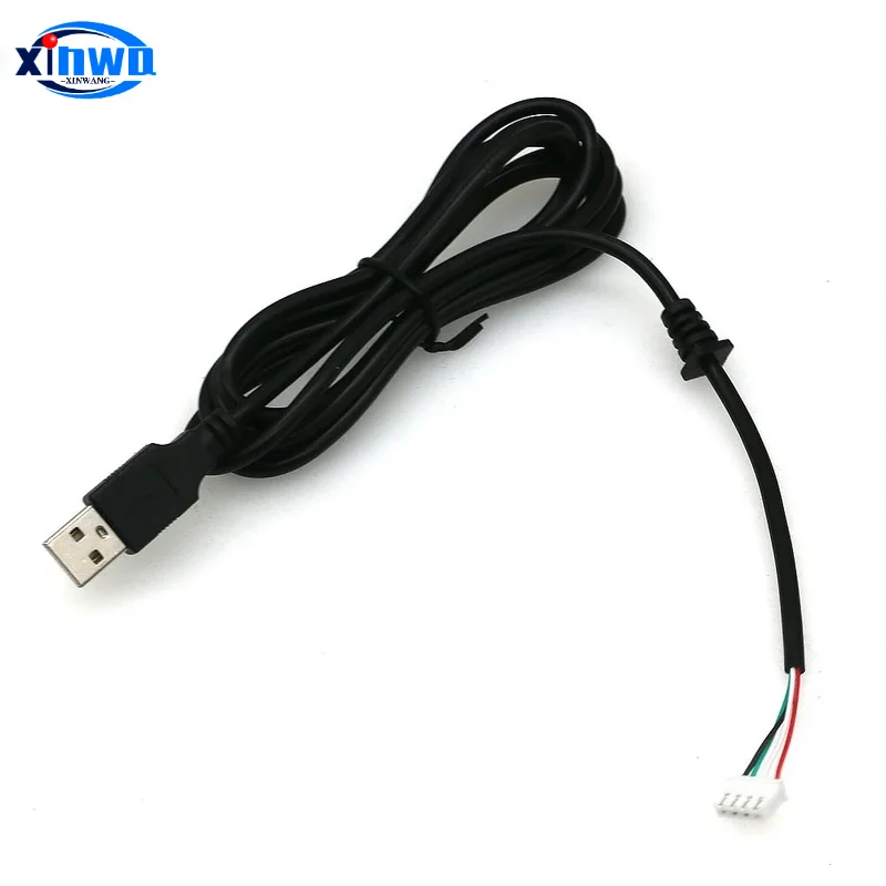 Xh 2.0 4-poliges USB-USB-Kabel für Encoder-Board-Arcade-Spiel mit Null-Verzögerung Joystick-Controller-Abschirmung Kabelbaum Hitbox PC ps3 Image