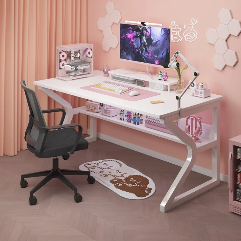 Langlebiger Gaming-Tisch für den Haushalt, Schlafzimmer-Schreibtisch, Schreibmöbel, kleiner Tisch, Computertisch, Desktop-Heimarbeitstisch