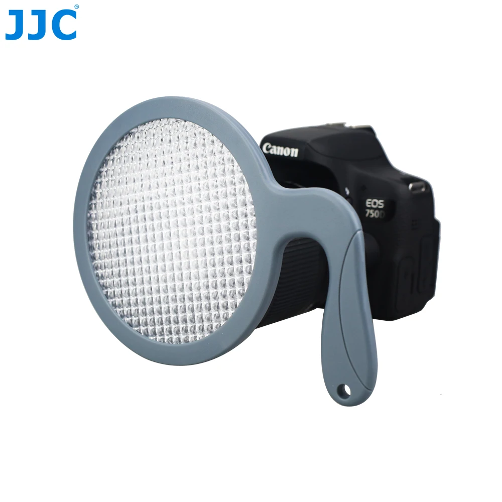 JJC Handgehaltener Weißabgleichsfilter, Weißabgleichsscheibe für digitale Fotografie, gleichmäßige, genaue Farbe für Objektivfilter bis 95 mm Image