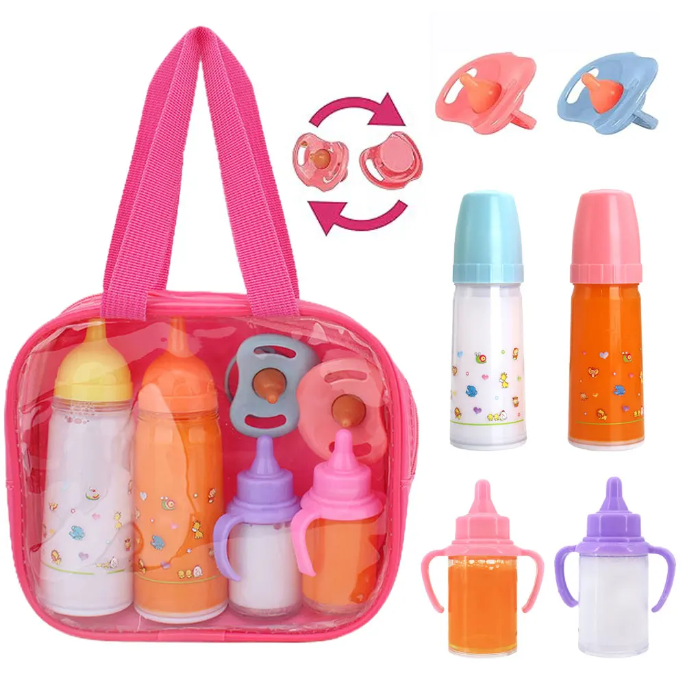 Baby Disappearing Doll Feeding Set Wear für wiedergeborene Babypuppen, mehrere Babypuppenzubehör, bestes Geburtstagsgeschenk für Kinder. Image