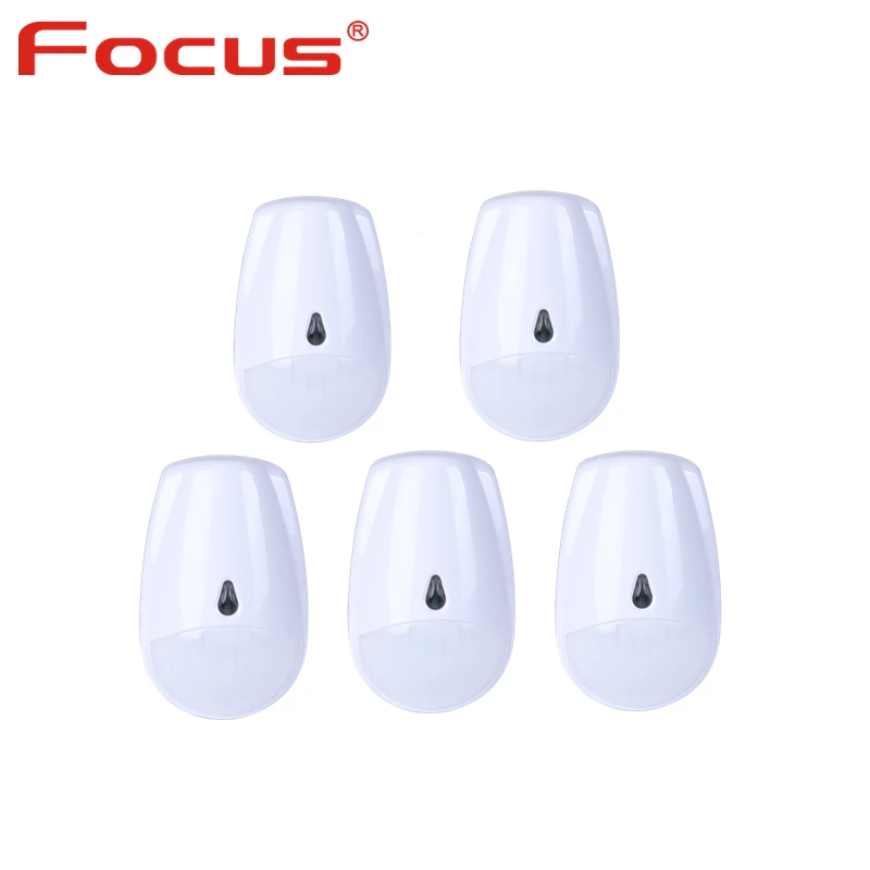 Meian Focus Wireless MC-335R PIR-Bewegungsmelder, Bewegungsmelder, funktioniert mit Alarmsystem, batteriebetrieben und Haustierimmunität