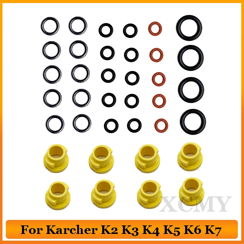 O-Ring für Karcher K2 K3 K4 K5 K6 K7 Lanze Schlauchdüse Ersatz-O-Ring-Dichtung 2,640-729.0 Gummi-O-Ring-Hochdruckreiniger