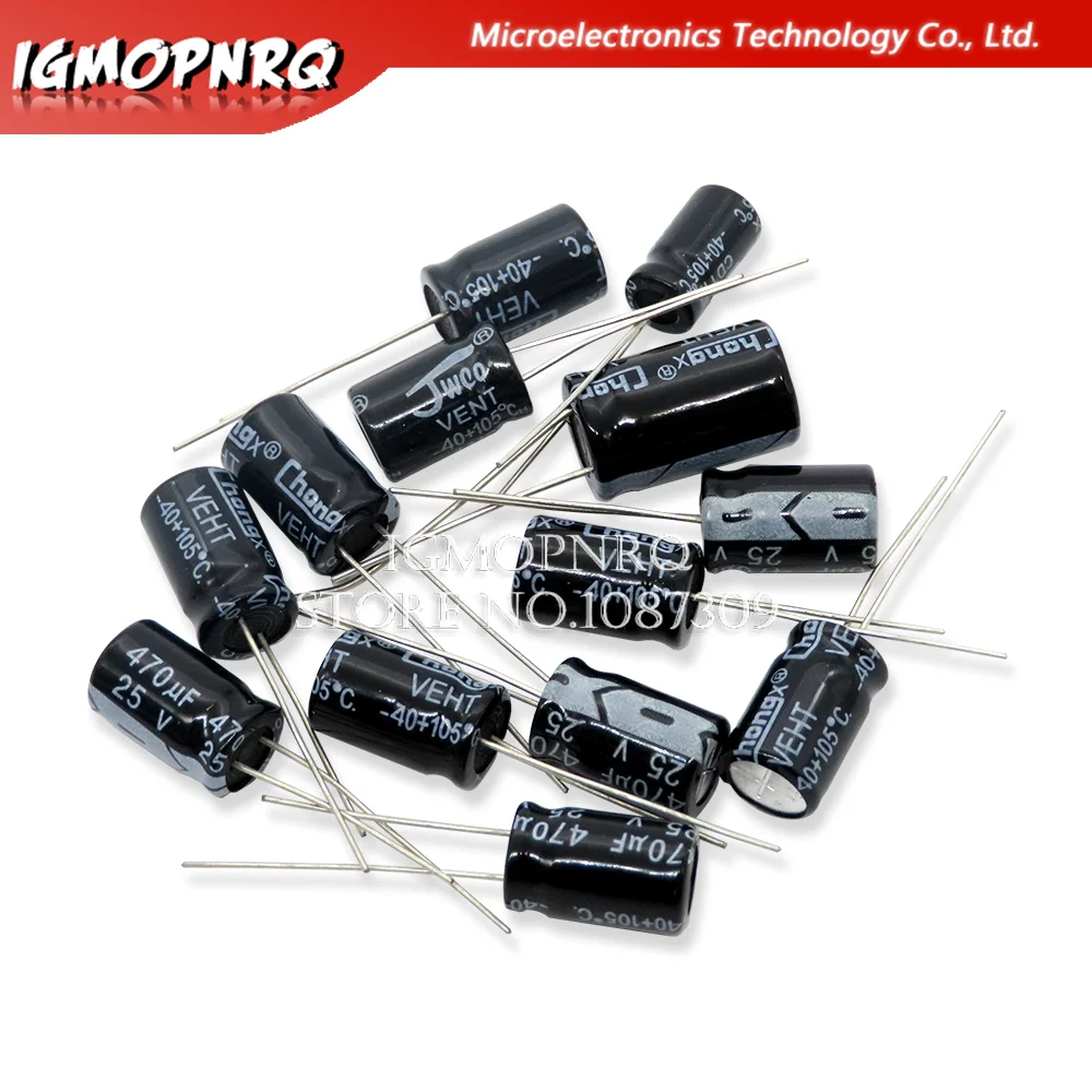 10V 16V 25V 35V 50V 63V Aluminium-elektrolytkondensator 2,2 3,3 4,7 10 22 33 47 100 220 330 470 100 0 2200 3300 4700 6800 100 00UF Image