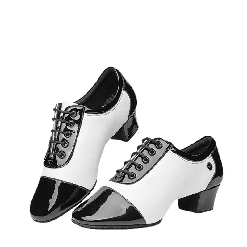 Ballsaal Latin Dance Schuhe Männer Leder Nähte Weiche Sohle Sport Schuhe Jungen Kinder Erwachsene Tanzen Schuhe Turnschuhe