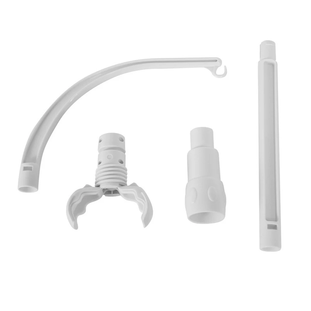 Rotierende Babybett Rassel Spielzeug Clip Halterung Babybett Kinderwagen Glocke hängen Rack Image