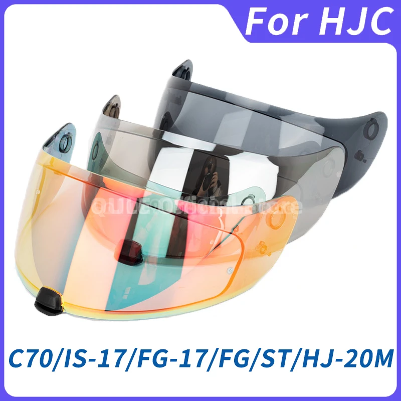 Motorrad helm visier schild für hjc HJ-20M FG-ST FG-17 c70 ist-17 viseira capac ete uv schutz sonnenschutz gesichts schutz Image