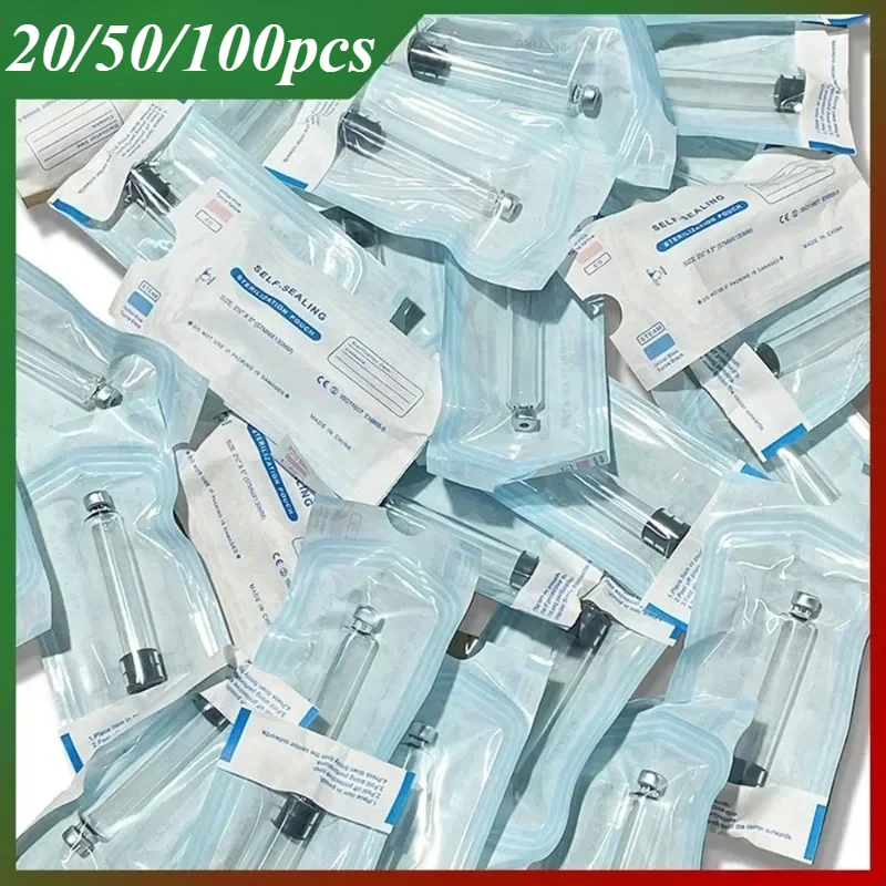 20/50/100 Stück 3 ml sterile Einweg-Insulinkartuschen, unabhängige Verpackung, Kassettenflasche, Insulin-Injektionsstifthülle Image