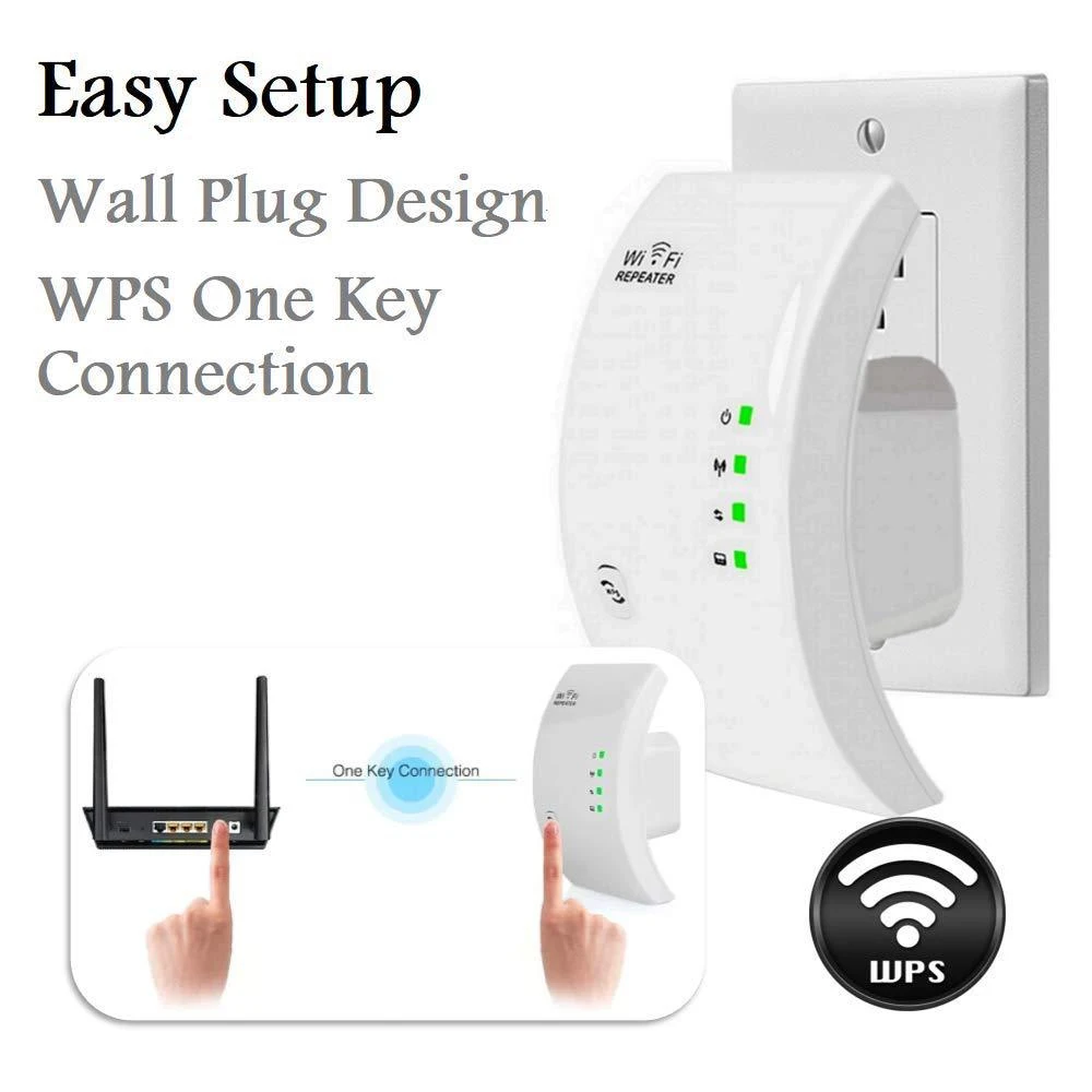 300 MBit/s WLAN-Signal verstärker WLAN-Repeater 2,4g Extender-Signal verstärker Image