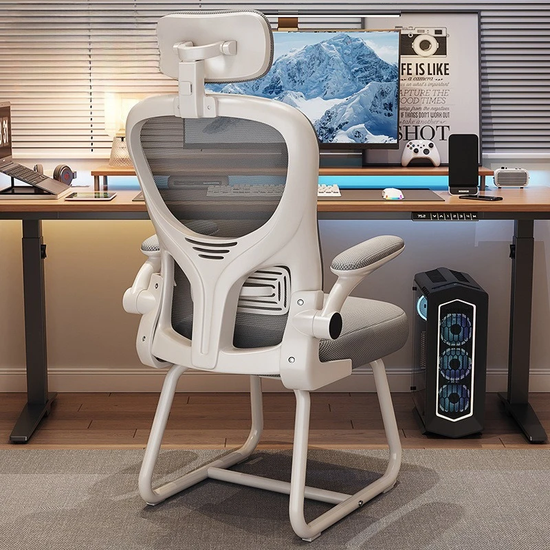 Heimbürostuhl, Sitzkomfort, Computerstuhl, ergonomischer Stuhl für das Arbeitszimmer im Schlafsaal, Gaming-Stuhl.