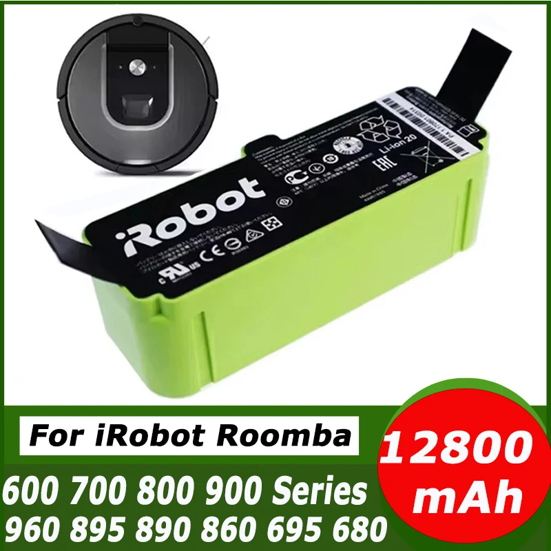Original Für iRobot Roomba 14,4 V 12800 mAh Batterie Roomba 500 600 700 800 Serie Staubsauger iRobot roomba 620 770 780 Teil Image