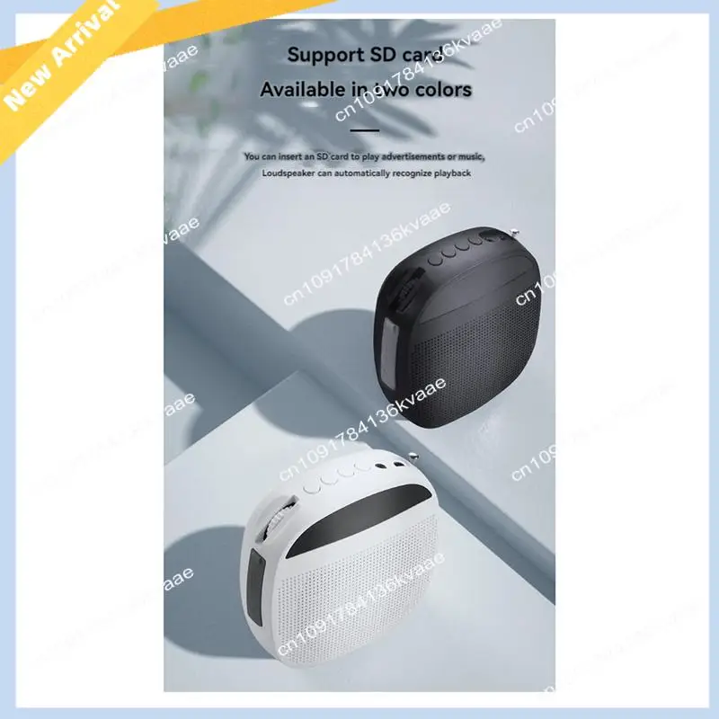 M01K Tragbarer Sprachverstärker, kabelgebundener Sprachverstärker, Lautsprecher, FM-Radio, am Kopf getragener Mikrofonlautsprecher für Lehrer Image