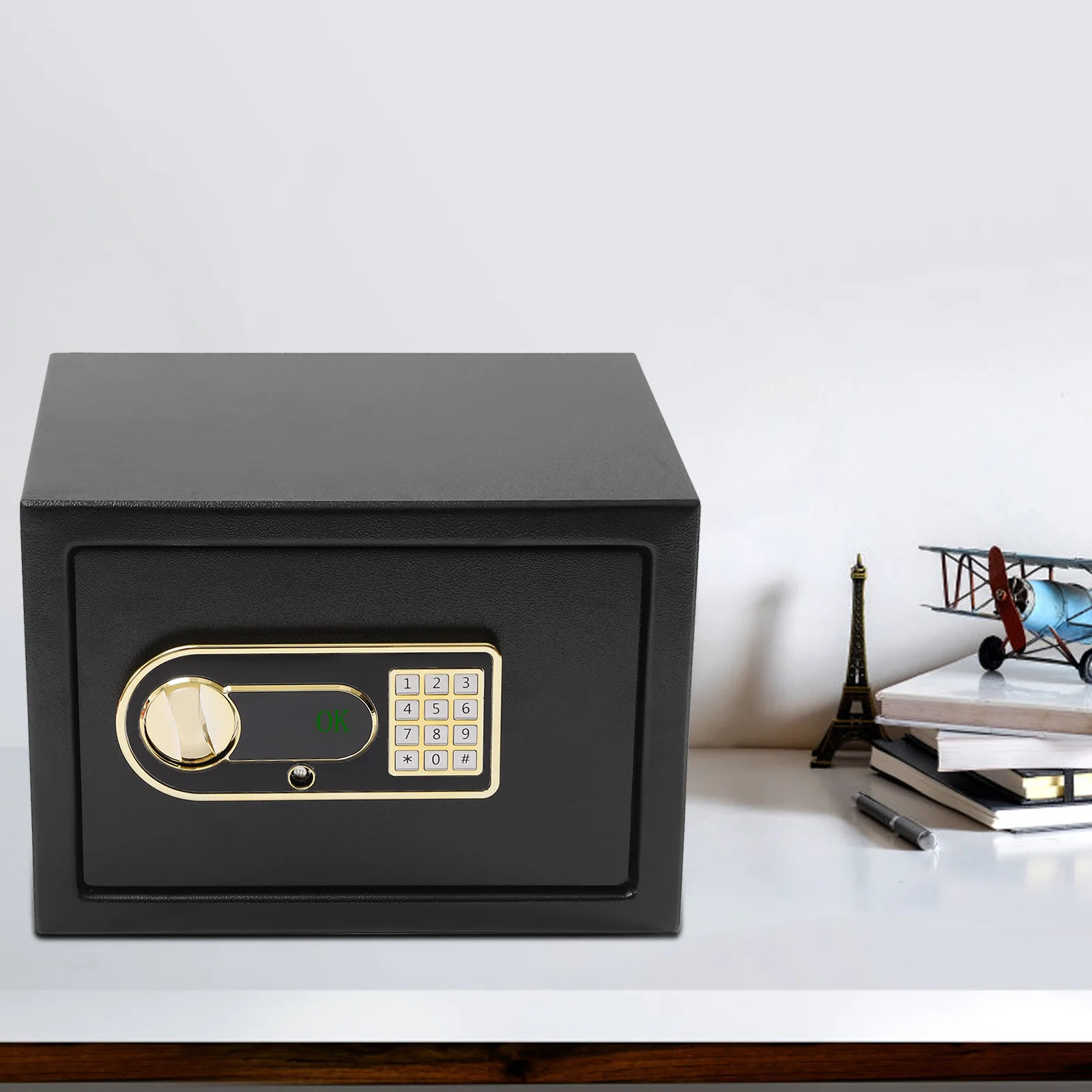 22L Digitaler Safe, feuerfester Tresor mit feuerfester, wasserdichter Geldbörse, Passwort-Sicherheit, Haushalt, Heimtresore, Sicherheitsschrank Image