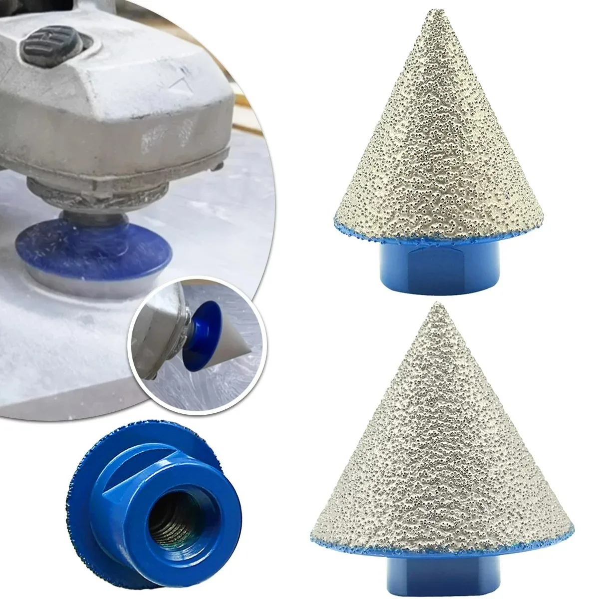 M14 Diamant fase Bits Dia35-75mm Fräsen Fliesens ch neider Marmor Beton lochs äge Mauerwerk Bohr kronen Bau Job Tools Image