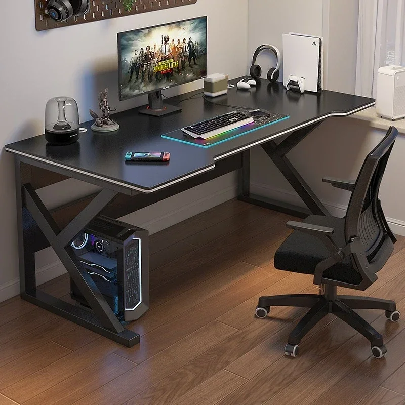 Haushaltswaren Computertisch, Schreibtisch für Zuhause, Schreibtisch für Schüler, einfacher Gaming-Tisch, E-Sport-Tisch, Werkbank, Bürotisch