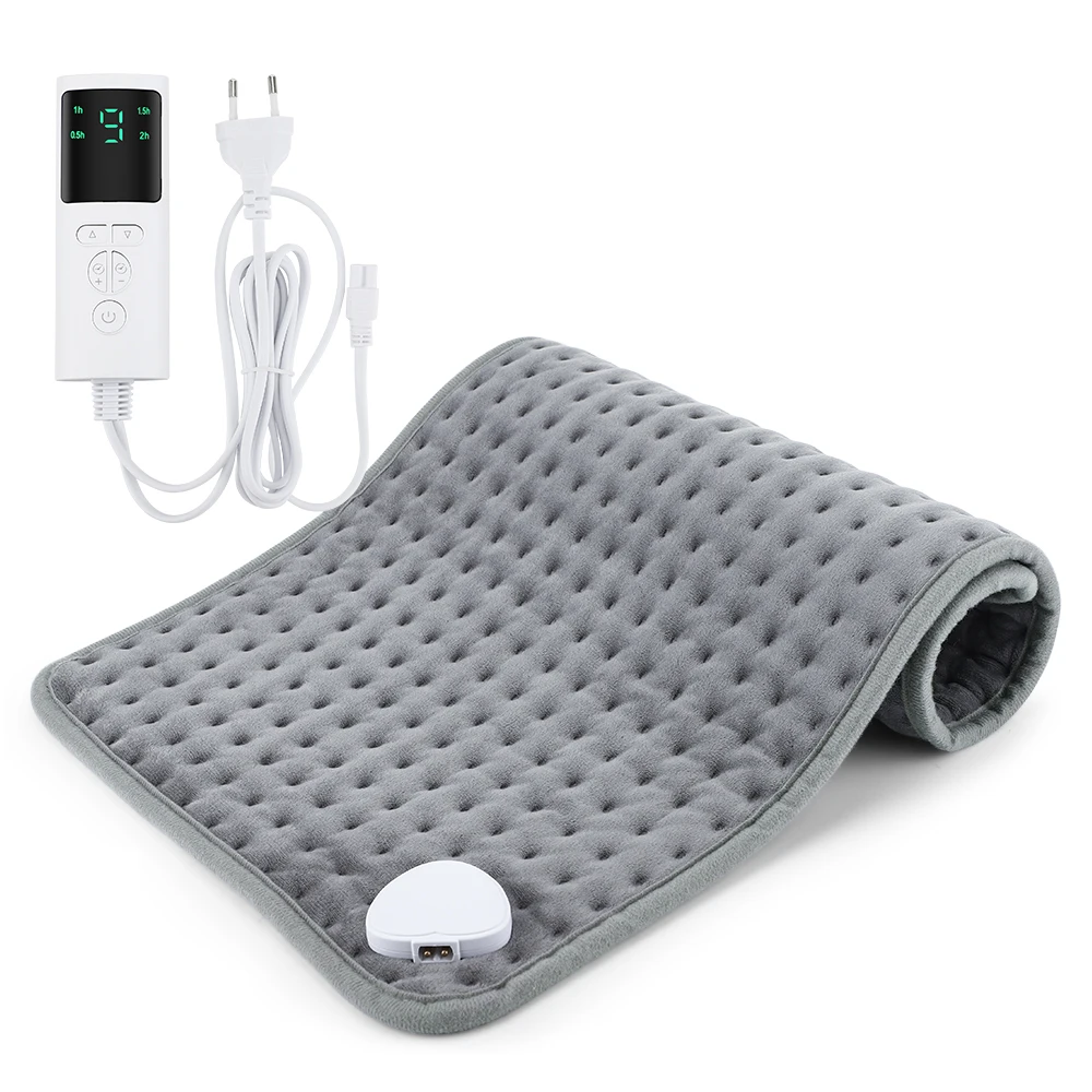 58*29CM Elektrische Heizung Pad Heizdecke mit thermostat Hot Pad für Menstruations Krämpfe Taille Zurück Schmerzen Relief winter Heizung Image