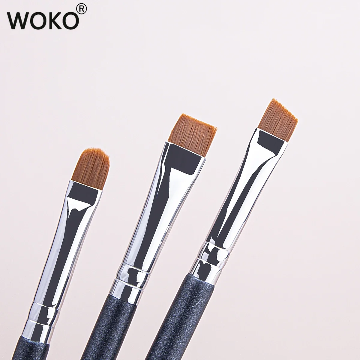 Ultraflacher Lippenkontur- und Augenbrauenpinsel, Detail-Concealer-Pinsel, Augen-, Lippen- und Brauenkontur-Pinsel, Augen-Concealer-Make-up-Pinsel Image