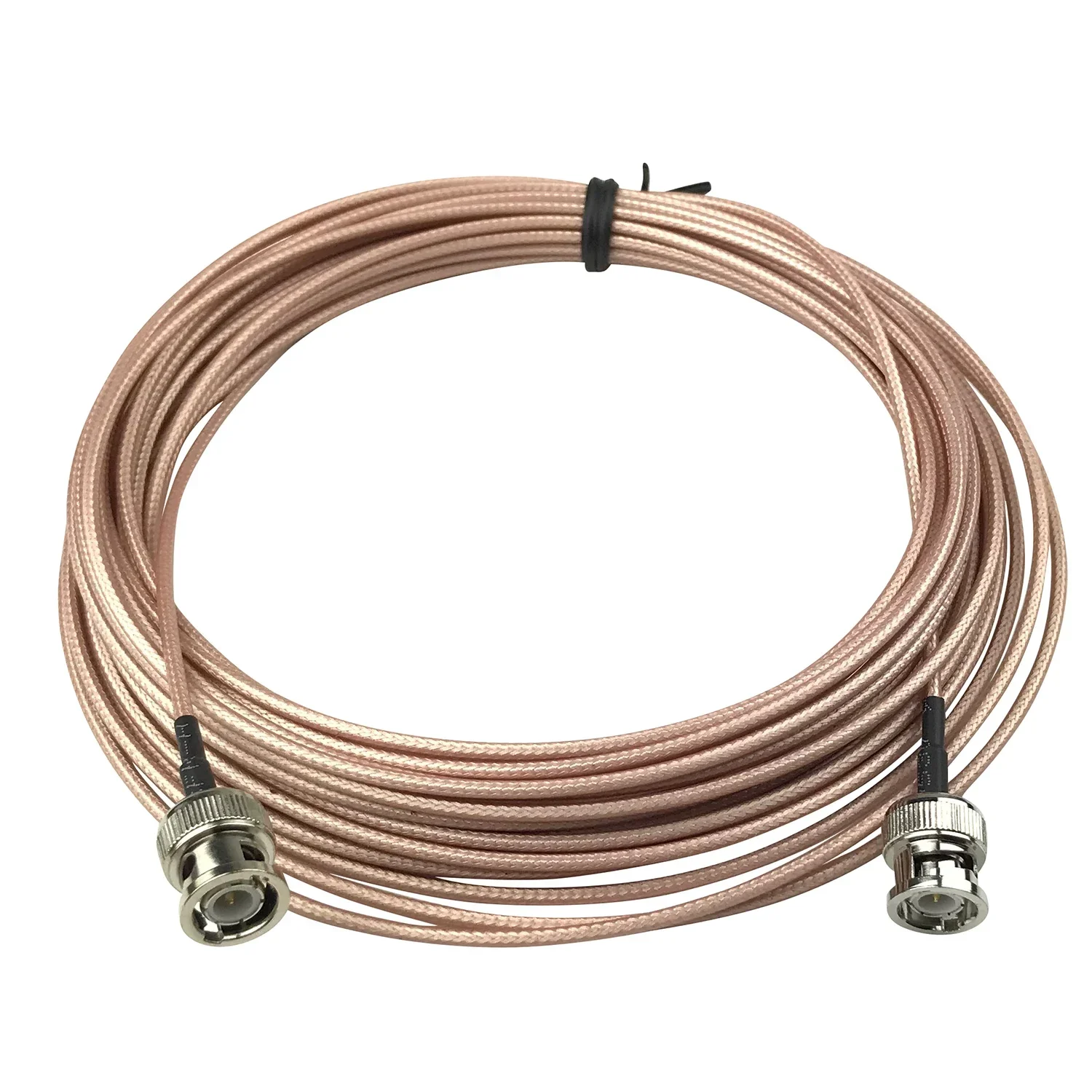 Uvusee 3 m/5 Meter BNC-Stecker auf BNC-Stecker, RG316-Pigtail-Kabel, RF-Koaxialkabel, CCTV, HD, SDI, Kamera, Videosignalübertragung Image