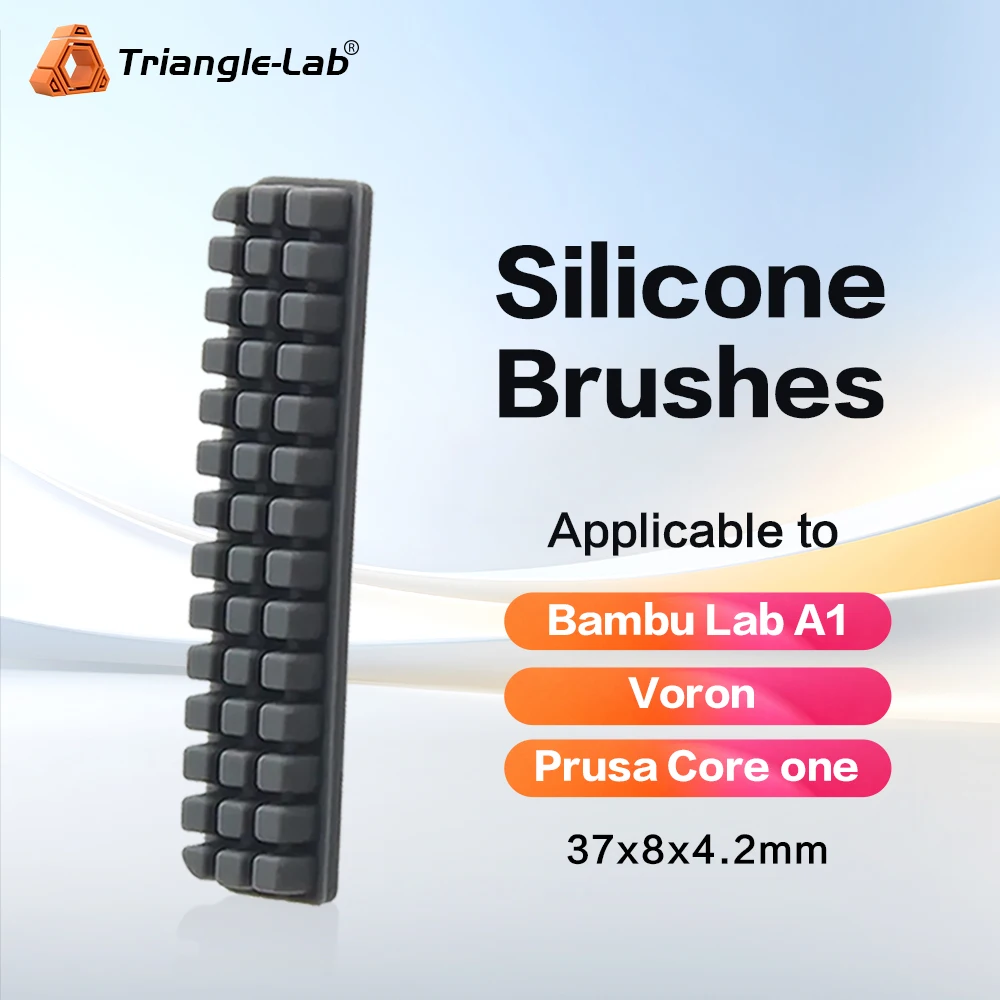 Trianglelab A1 Silikonbürsten / Voron Silikonbürsten / Prusa Core One Silikonbürste Düsenbürste Abwischen Sanft auf Düsen Image