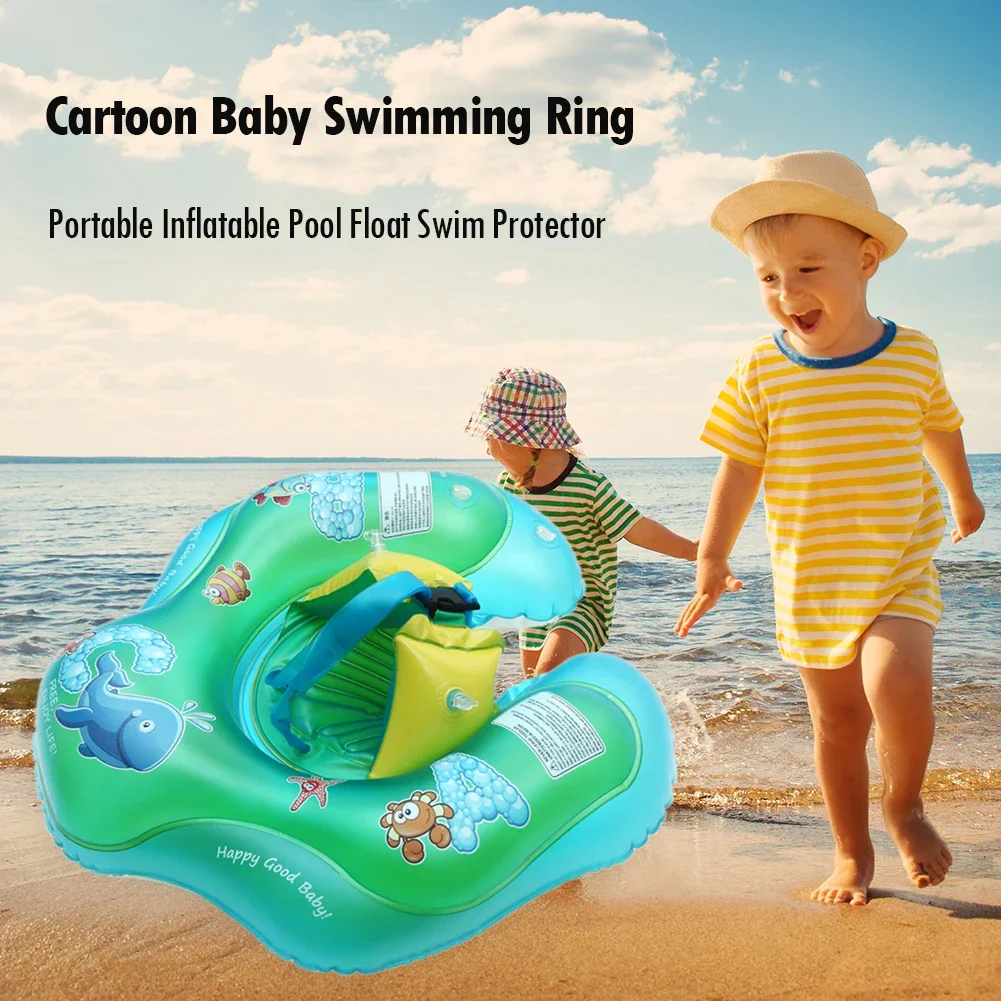 Schwimmring für Babys, Neuer Kinder-Party-Schwimmreifen, Cartoon-Aufblasbarer Schwimmring, Kinder-Schwimmbad Aufblasbarer Rettungsring Image