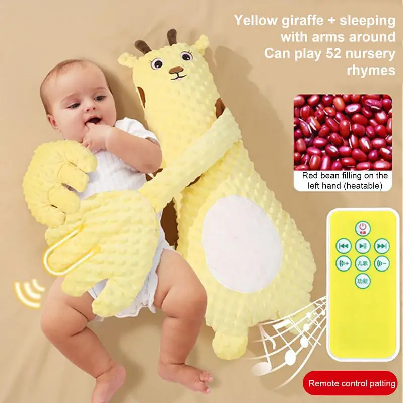 Verbesserte elektrische Baby-Schlaf-Puppe mit Musik, beruhigende Handfläche, Fernbedienung, Baby-Handkissen, verstellbarer Baby-Schlafschnuller Image