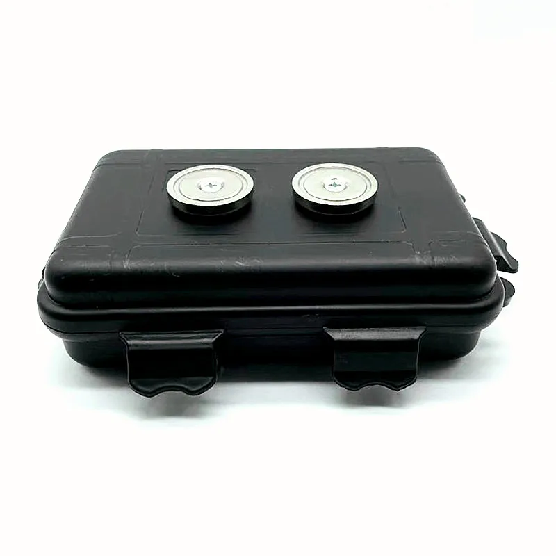 Magnetische Aufbewahrung sbox mit wetterfestem und wasserdichtem GPS-Gehäuse mit starkem Magneten Image