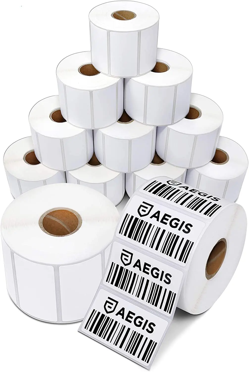 Thermische Label Aufkleber Papier Mehrere Modell Supermarkt Preis Leere Barcode Label Direkt Druck Wasserdicht Druck Liefert Adhesi Image