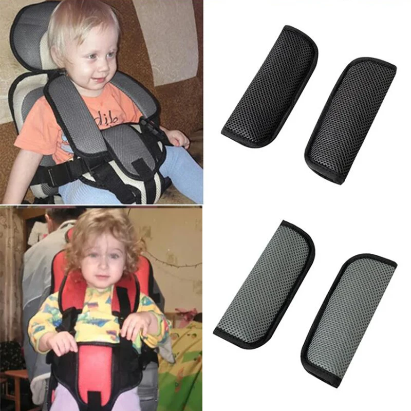 Autositzgurte Schulterpolster für Baby Kinder Kinderwagen Zubehör Ersatz ​ Weiche Sicherheitsgurtbezüge für den Kinderwagen Image