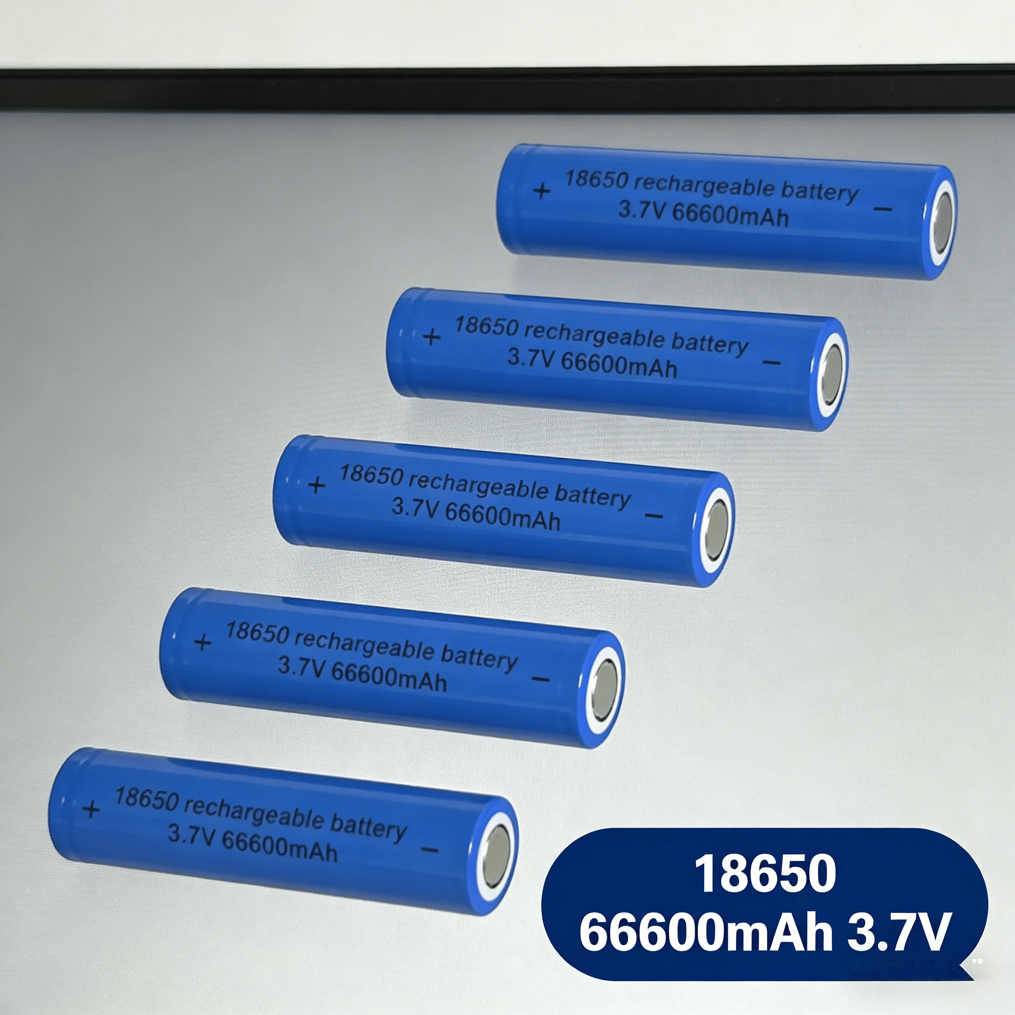 3,7V 18650 Power-Akku 66600mAh 20A – für Hochleistungs-Taschenlampen/Suchscheinwerfer, Hochentladungs-Zelle Image