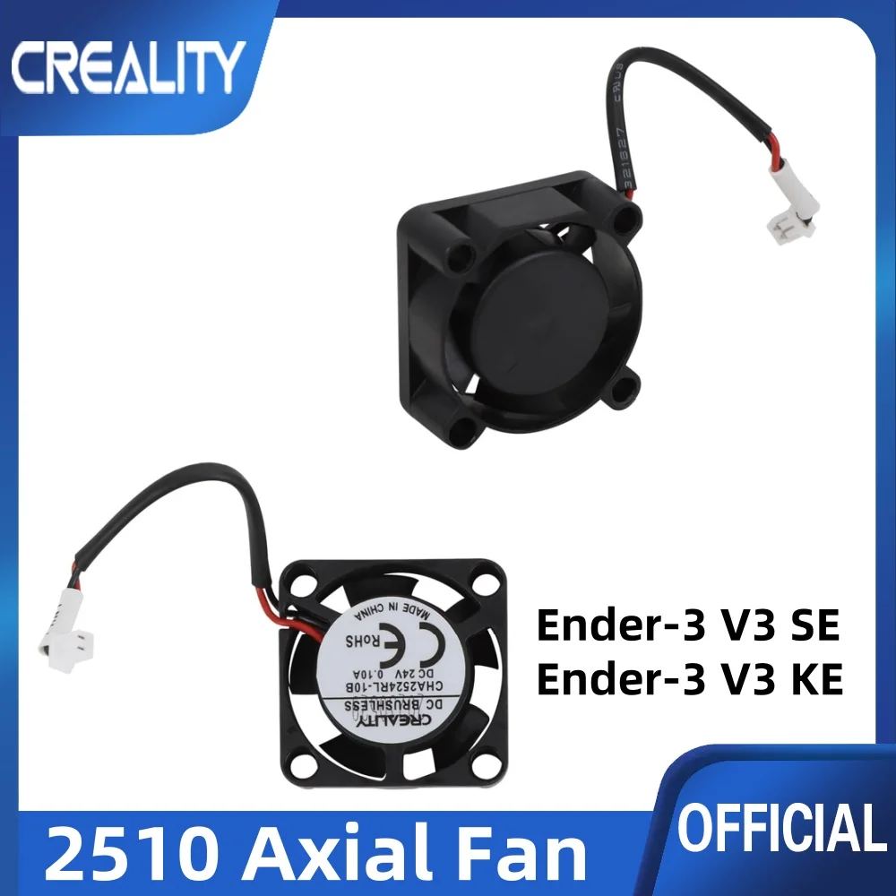 Creality Original Ender-3 V3 SE Lüfter 24 V Set 2510 Axiallüfter für 3D-Drucker Ender-3 V3 SE/KE Image