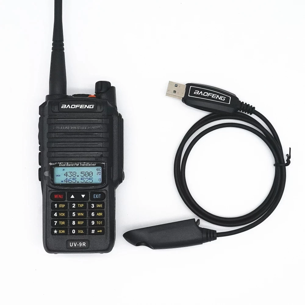 USB-Programmierkabel für Baofeng Walkie Talkie UV-9R Plus BF9700 A58 UV-XR Programmlinie für wasserdichtes Funkgerät UV 9R Plus Image