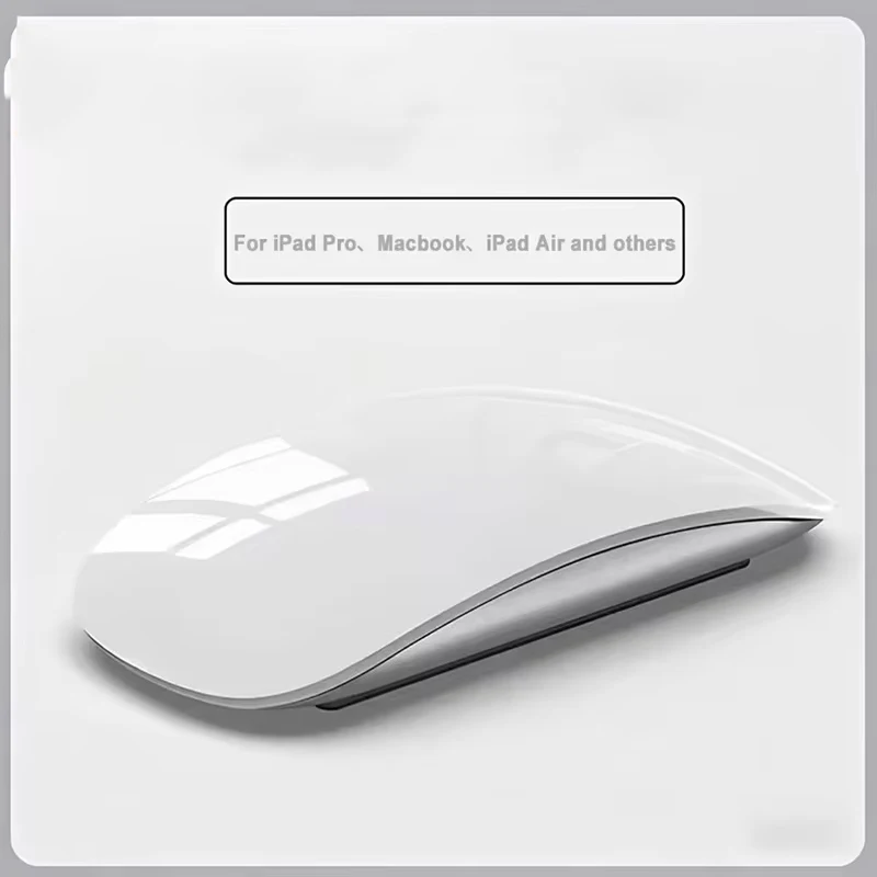 Drahtlose Bluetooth-Maus für Computer, wiederaufladbar, Touch, schlank, ergonomisch, Dual-Modus, leise, PC-Maus für Apple MacBook Air Image