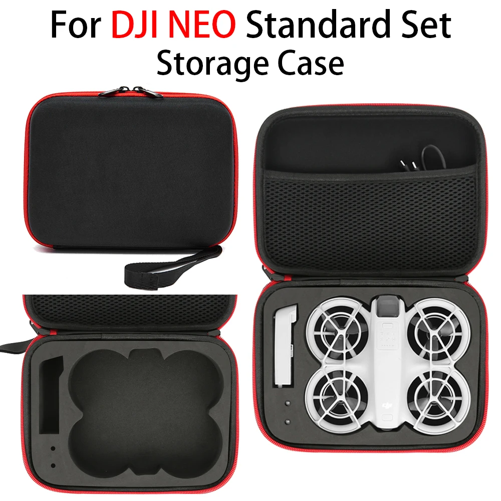 Neu für DJI NEO Tragetasche: Leichte, schützende Handtasche mit sicheren Fächern für Akku- und Zubehörtasche Image