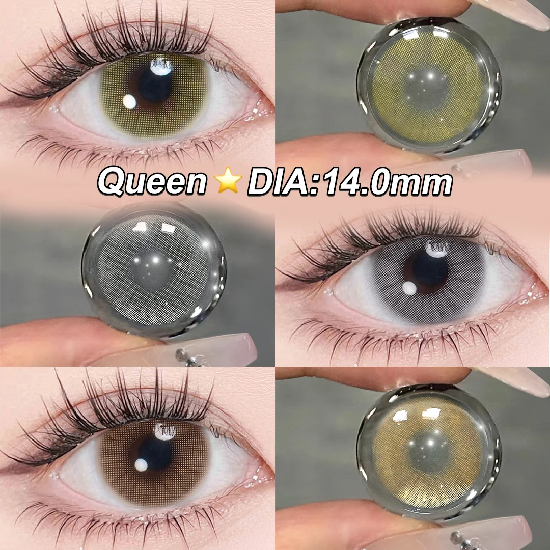 Heiß! MAGISTER Natürliche Farbige Kontaktlinsen Super Natürliche Augenfarbe Schönheit Komfortable Augenlinsen 14,0mm 1 Paar 6 Monate Tragezeit Image