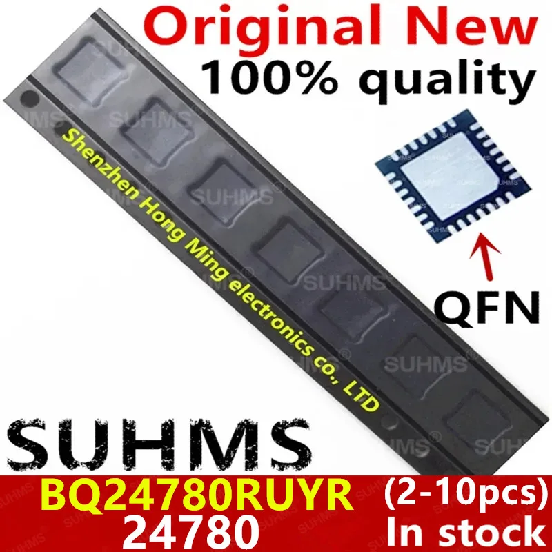 (2–10 Stück) 100 % neu BQ24780RUYR BQ24780 PQ24780 24780 QFN-28 Image