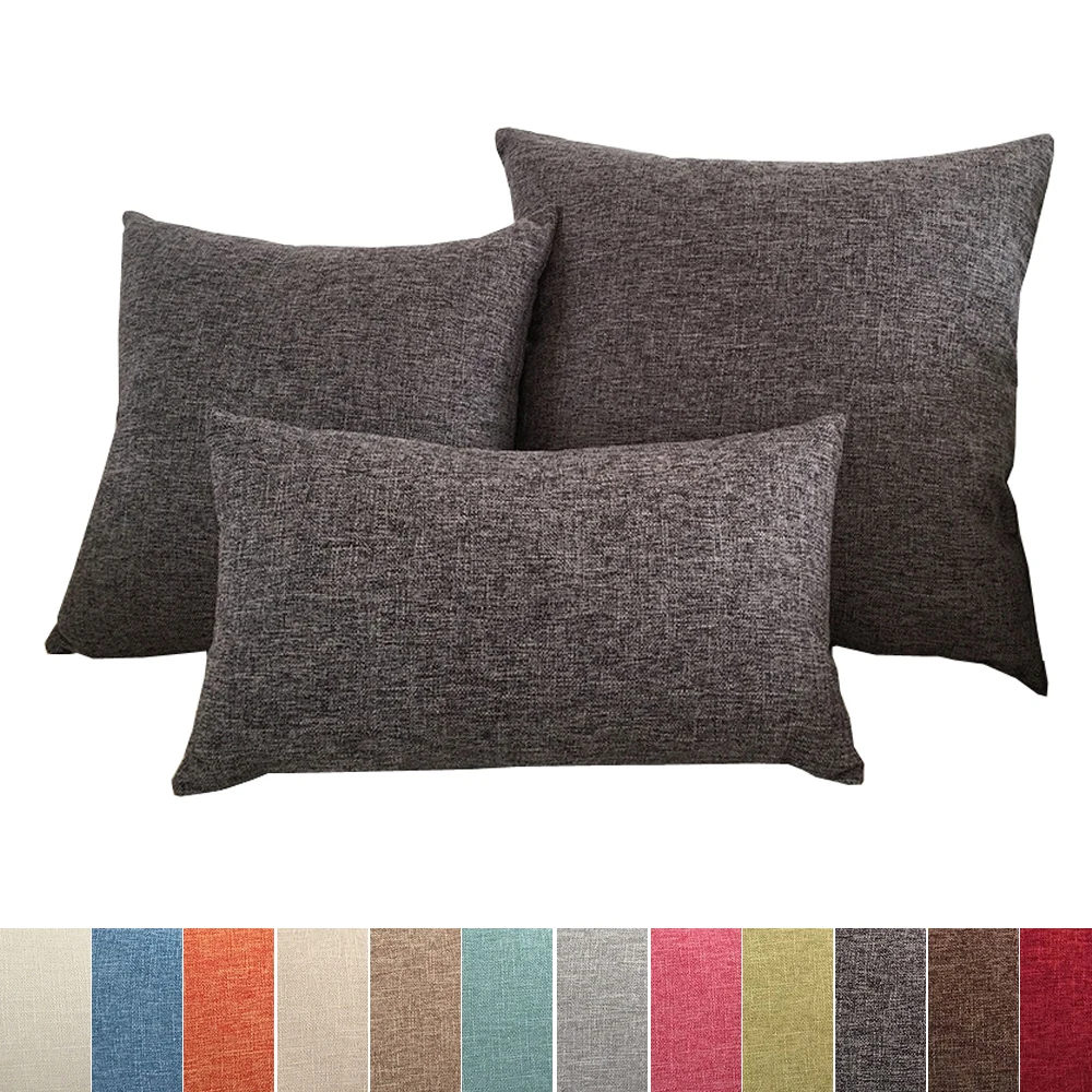 Sofakissenbezug 30 x 50/40 x 40/45 x 45/40 x 60/50 x 50/55 x 55/60 x 60 cm, dekorativer Überwurf-Kissenbezug für Zuhause und Hotel