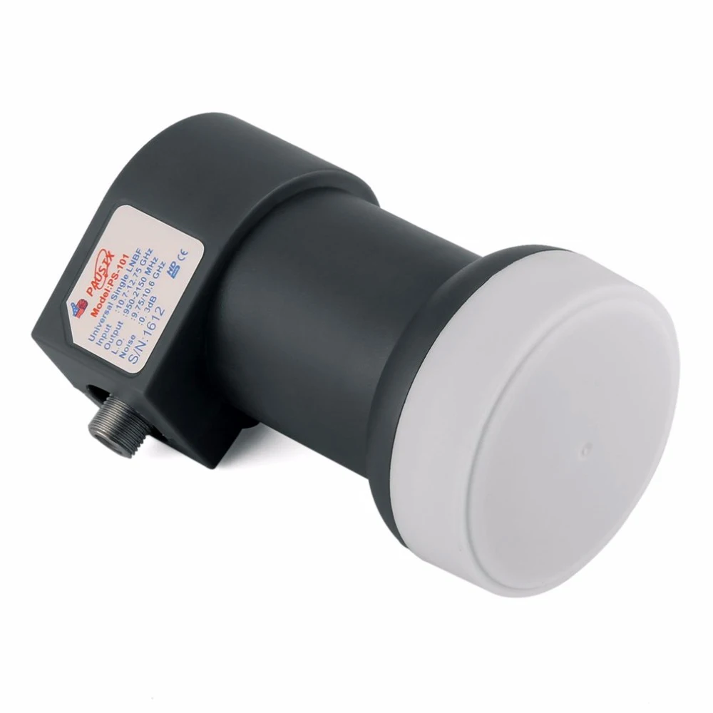 Neue Ankunft Universal Einzel Ku-Band LNB 9.75/10,6 KU Dual Ausgang Full HD Digitale KU LNB Satellite TV Empfänger Image