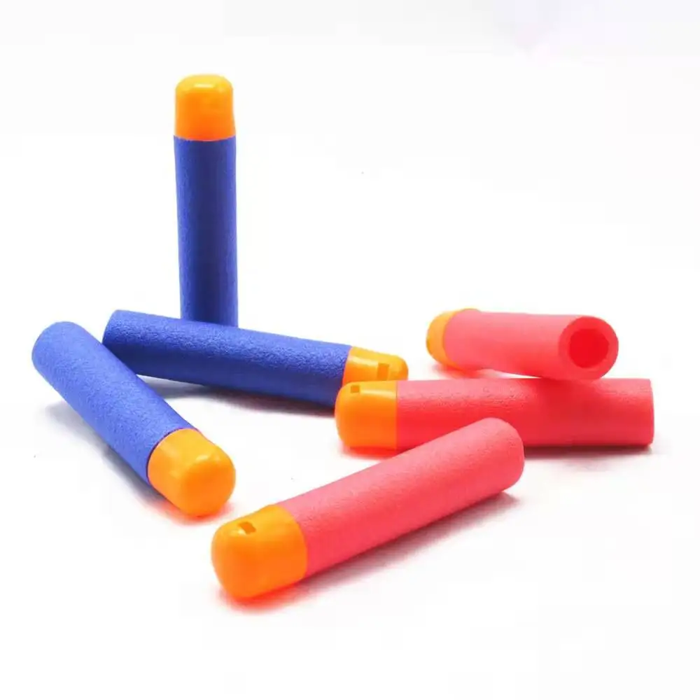 9,5 cm Rot Sniper Nerf Bullets Für Refile Darts Mega Refill Darts Große Loch Kopf Kid Spielzeug 30 Teile/los Image