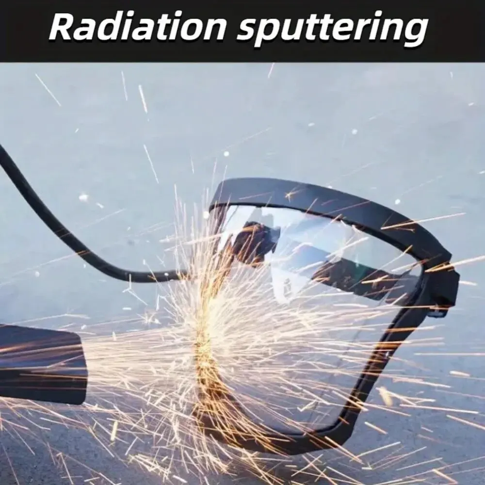 Schützende Anti-Fog-Gesichtsschutz-Schweißmaske, staubdicht, spritzwassergeschützt, transparenter Helm, bequem, schützt die Augen, Maskenabdeckung Image