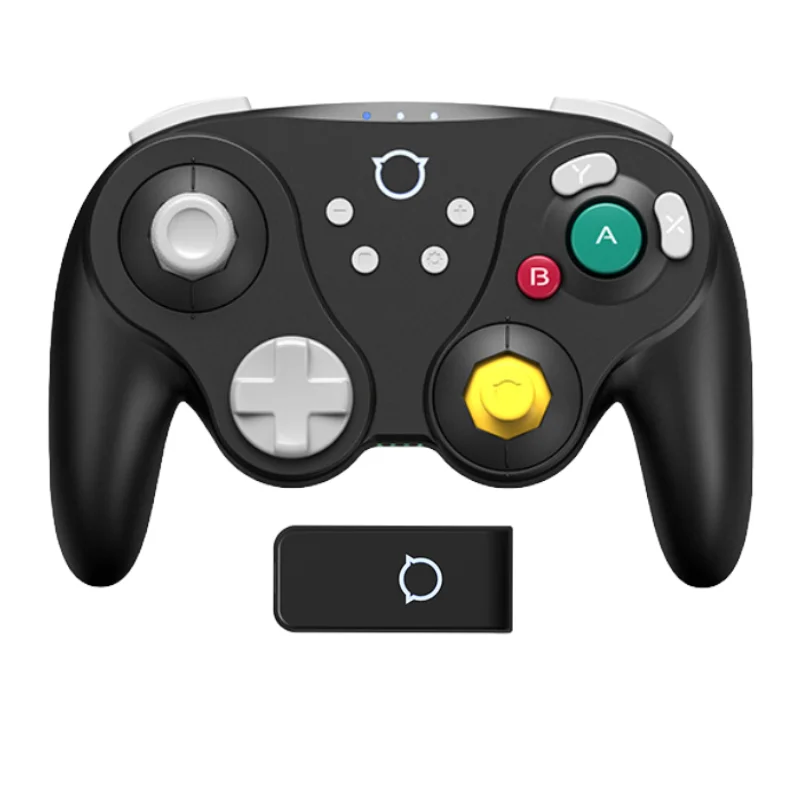 NYXI Warrior Schwarz Wireless Bluetooth Game Controller Gamepad für Gamecube Wii Switch2 Switch OLED Switch Lite PC Image