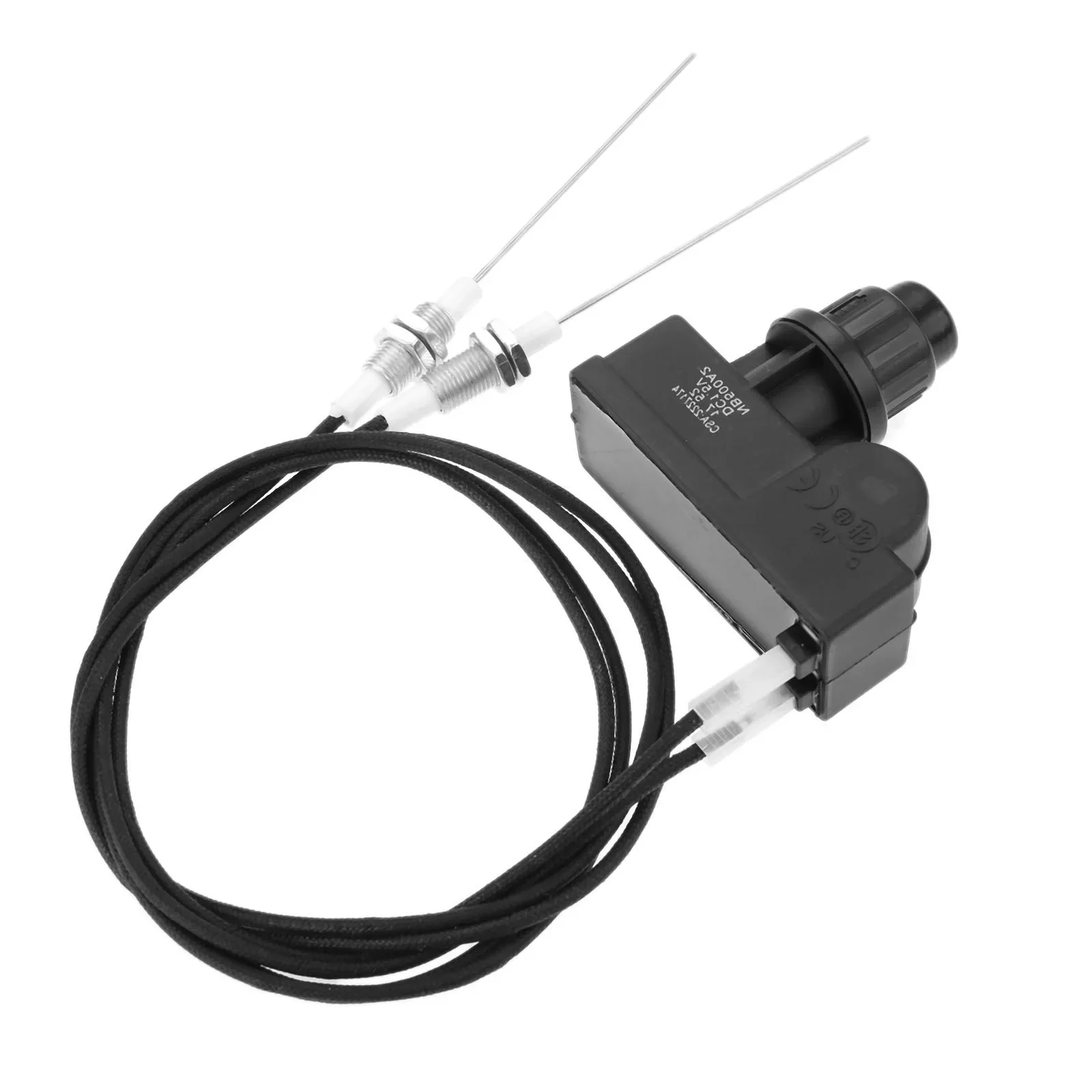 1Pc AA Batterie Zwei Ausgänge Grill Zünder mit Zündkerze Draht Länge 1 Meter Lange Fit Gas Grills Universal elektronische Zünder Kit Image